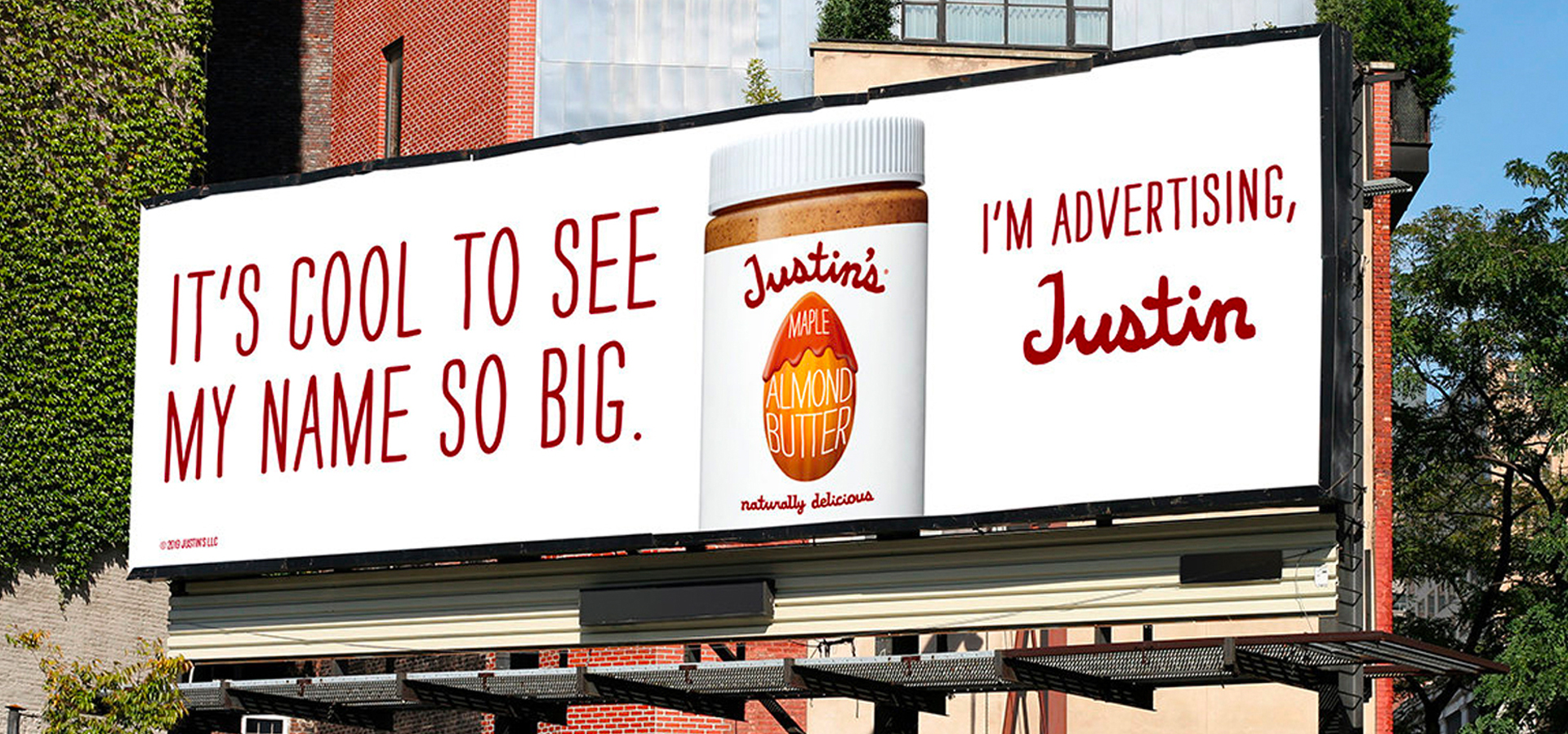 justin's billboard