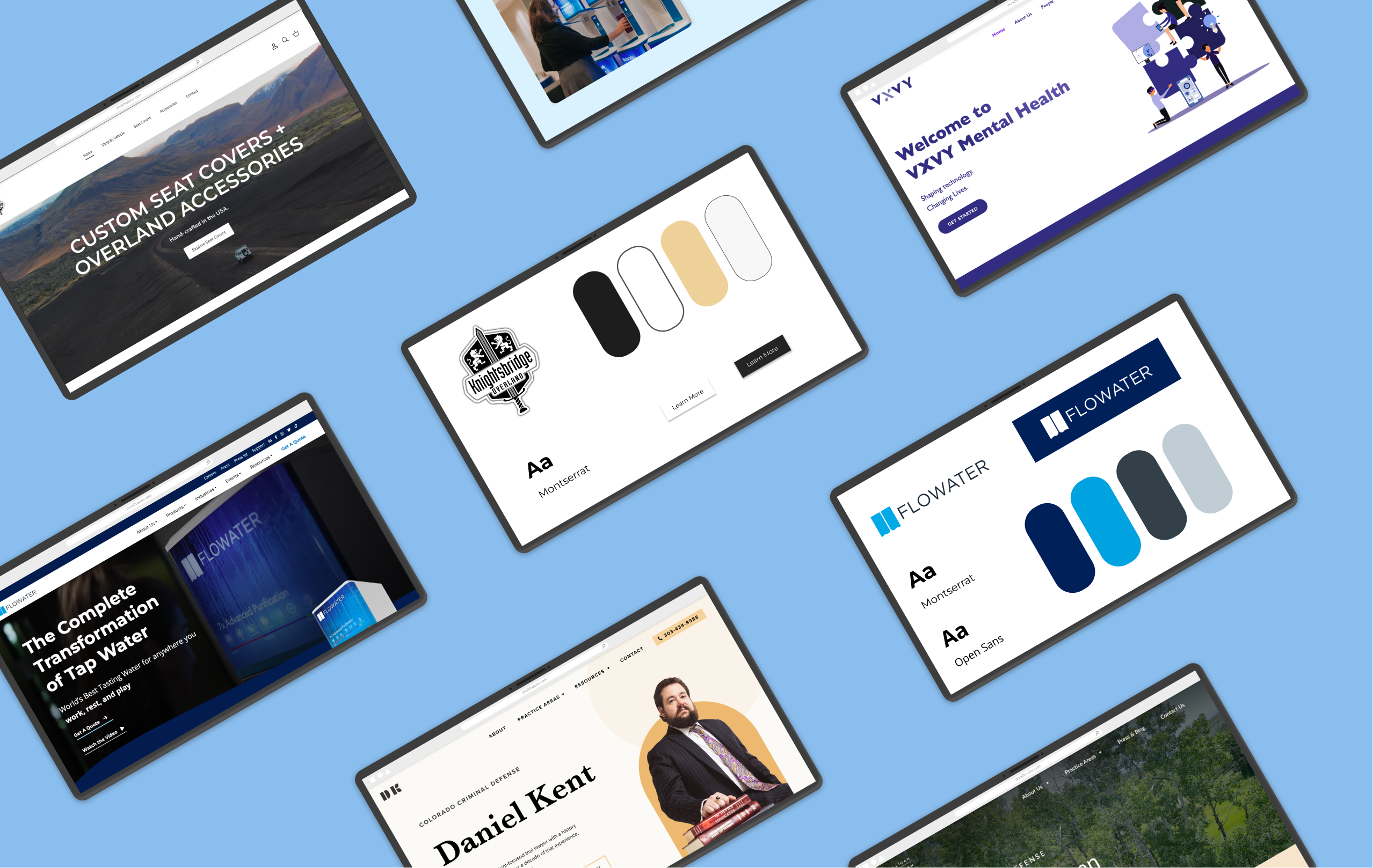 slides of branding presentation