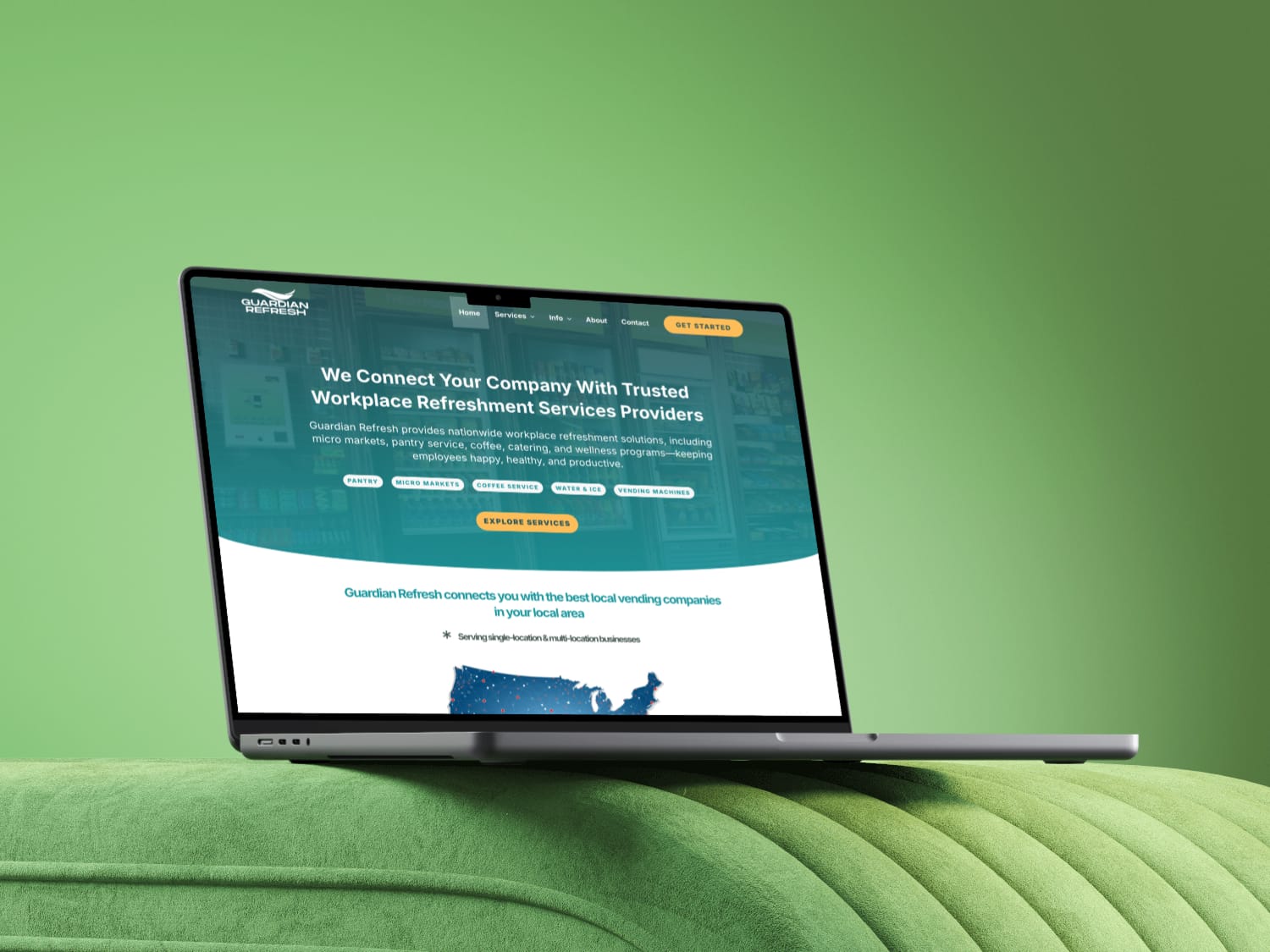 guardian refresh laptop on couch